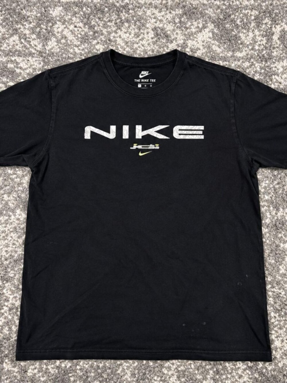 Nike Black Retro Graphic Logo T-Shirt Swoosh Streetwear